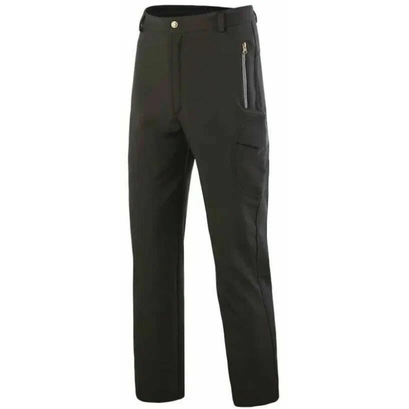 Костюм мужской Esdy, ткань Softshell, черный, размер XL