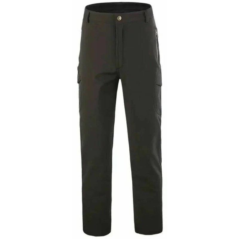 Костюм мужской Esdy, ткань Softshell, черный, размер XL