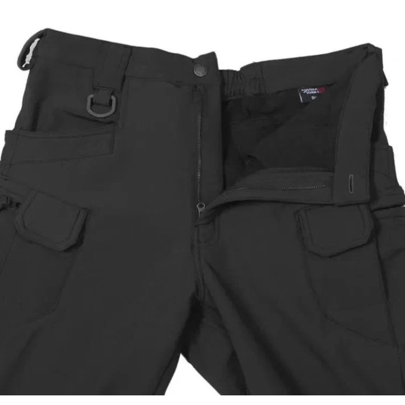 Костюм мужской Esdy, ткань Softshell, черный, размер XL