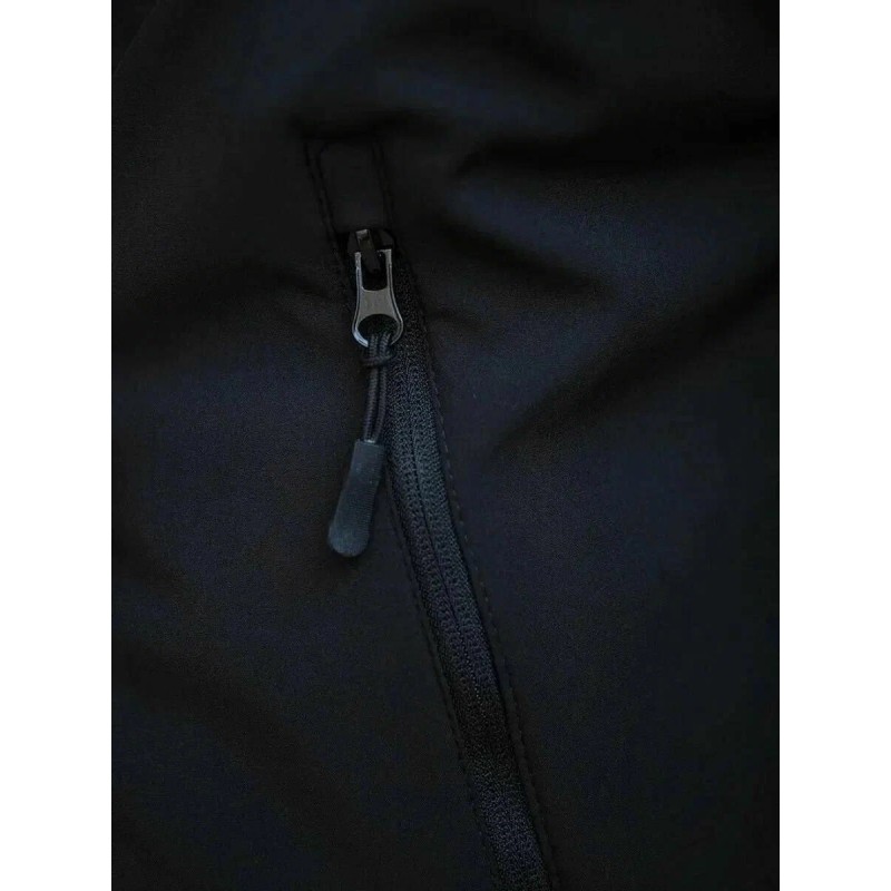 Костюм мужской Esdy, ткань Softshell, черный, размер XL