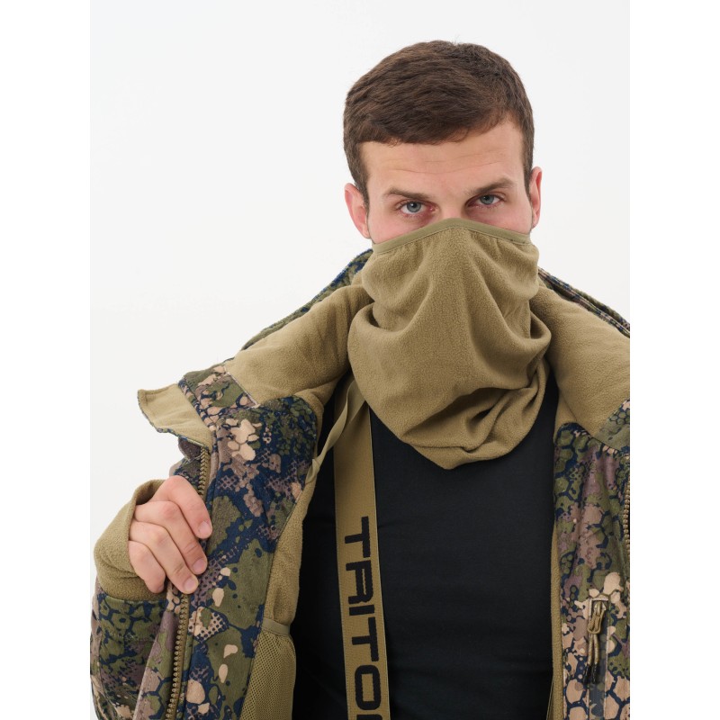 Костюм мужской Triton Gear Pro -45 Гринлайн, ткань Вельбоа, зеленый камуфляж, размер 56-58, 170-176 см