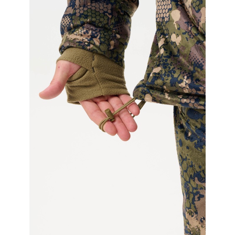 Костюм мужской Triton Gear Pro -45 Гринлайн, ткань Вельбоа, зеленый камуфляж, размер 56-58, 170-176 см