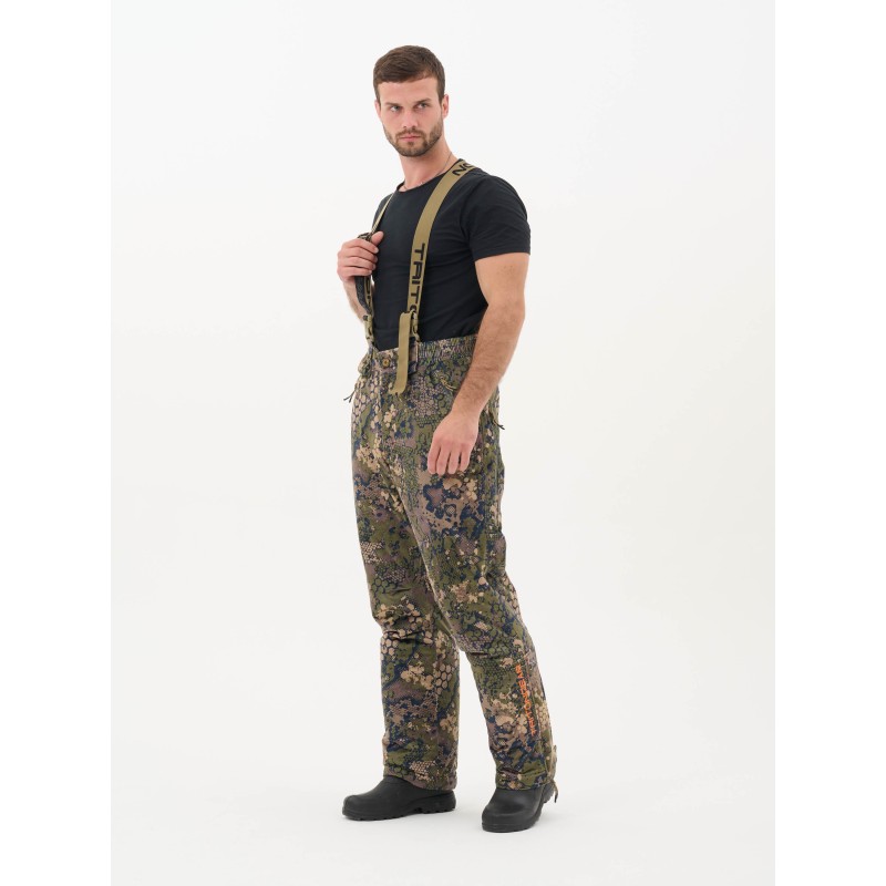 Костюм мужской Triton Gear Pro -45 Гринлайн, ткань Вельбоа, зеленый камуфляж, размер 56-58, 170-176 см