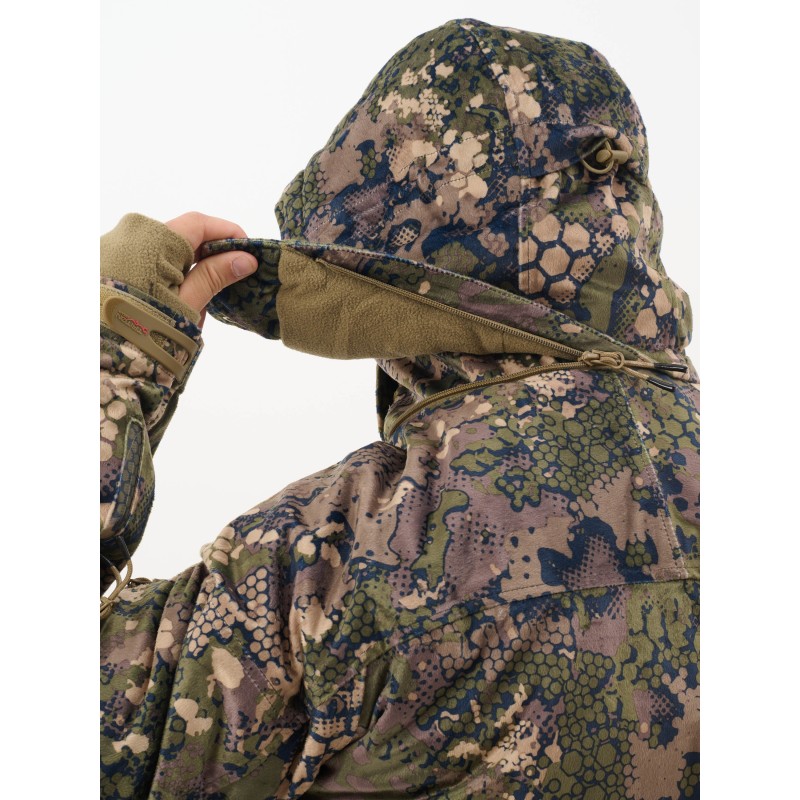 Костюм мужской Triton Gear Pro -45 Гринлайн, ткань Вельбоа, зеленый камуфляж, размер 56-58, 170-176 см