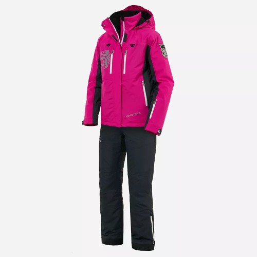 Куртка женская Finntrail Atlas W 3460 Pink, мембрана Hard-Tex, розовый, размер XS, 155-165 см