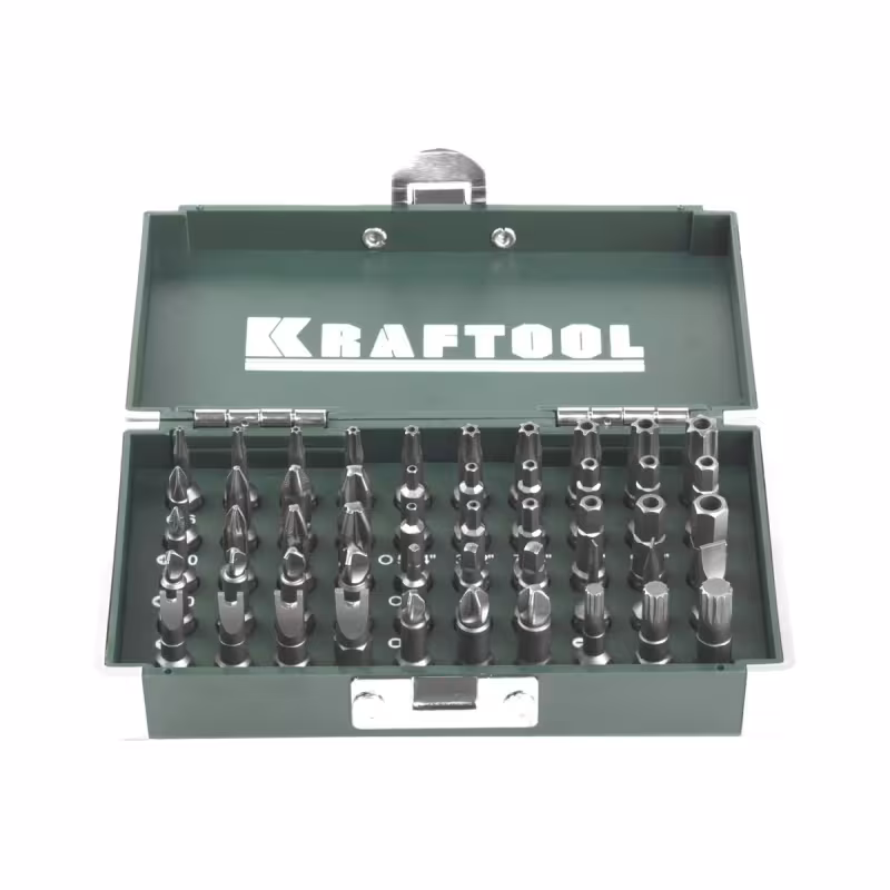 Набор кованых торсионных бит Kraftool X-Drive 26065-H50, 50 предметов
