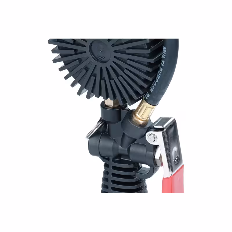 Пистолет подкачки шин с манометром Nordberg Ti61, 80 мм